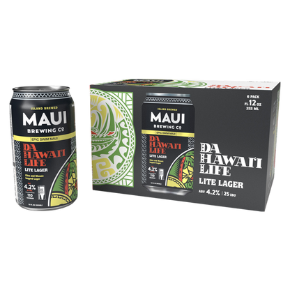 Maui Da Hawaii Life Lite 6pk 12oz Cans