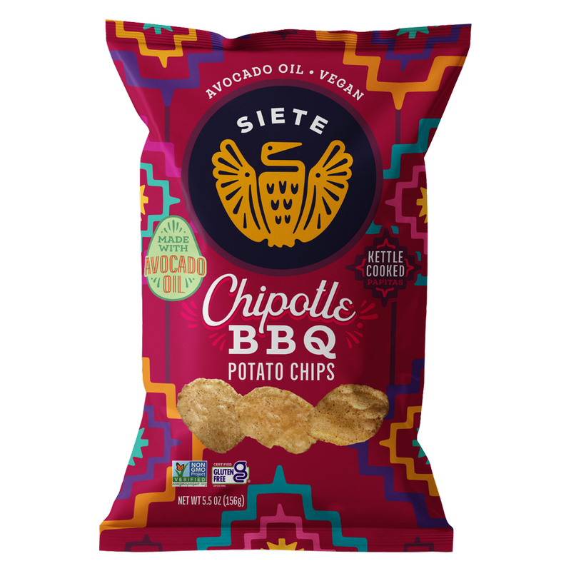 Siete Chipotle BBQ Potato Chips 5.5oz