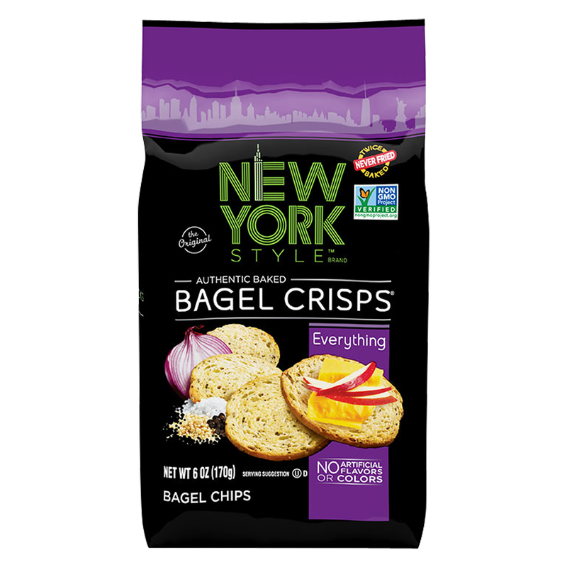 New York Style Everything Bagel Crisps 6oz