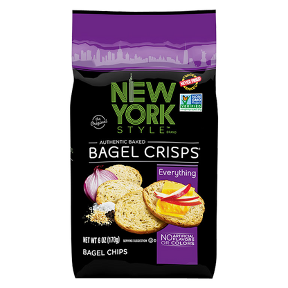 New York Style Everything Bagel Crisps 6oz