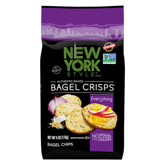 New York Style Everything Bagel Crisps 6oz