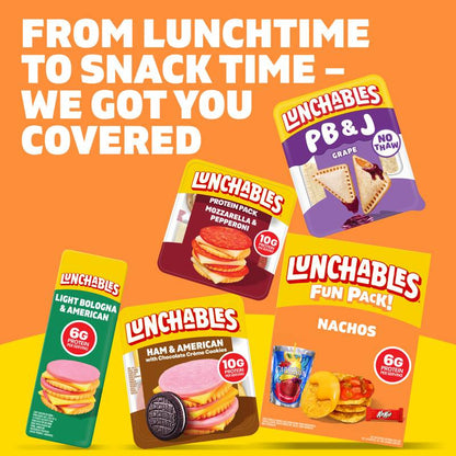 Lunchables Nachos with Cheese Dip & Salsa - 10.7oz