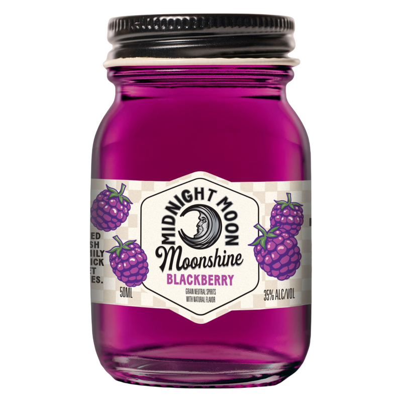 Midnight Moon Blackberry Moonshine 50ml 35% ABV