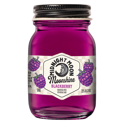 Midnight Moon Blackberry Moonshine 50ml 35% ABV