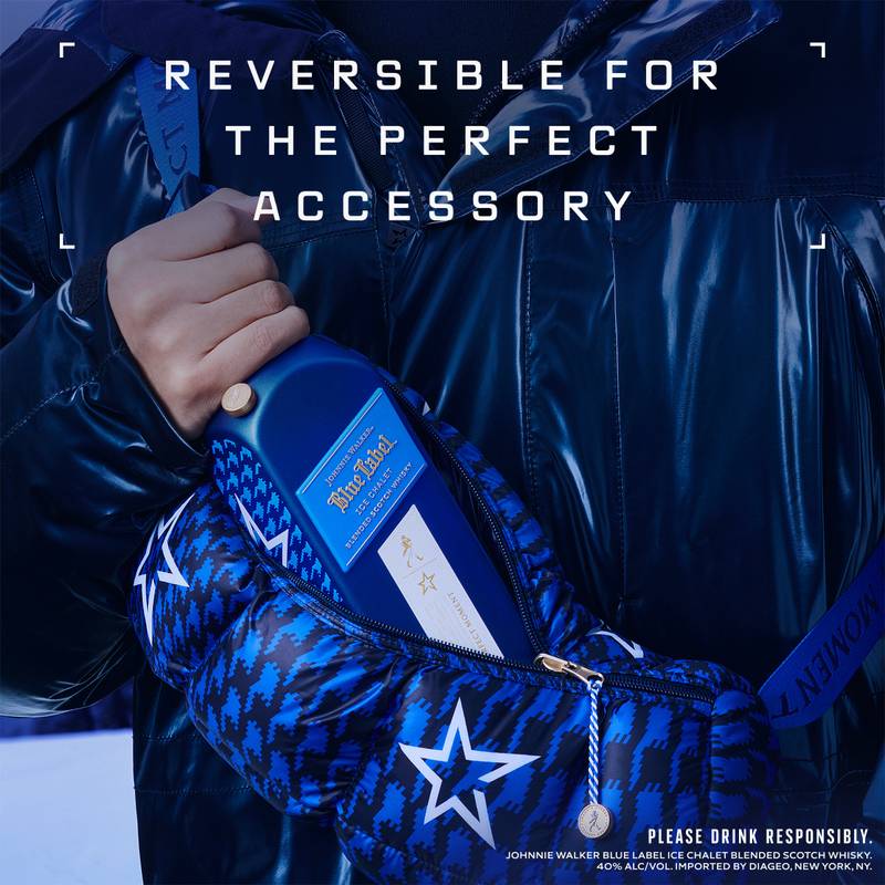 Johnnie Walker Blue Ice Chalet 750ml Bottle