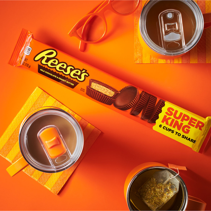 Reese's Milk Chocolate Peanut Butter Cups Super King Size 4.2oz