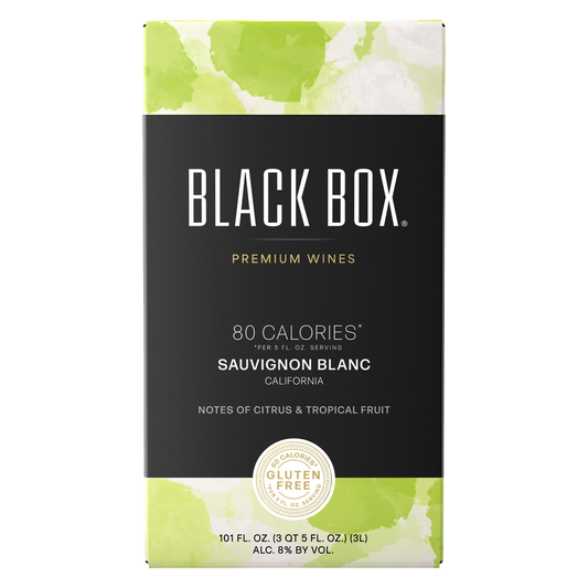 Black Box 80 Calorie Sauvignon Blanc White Wine 3L Box