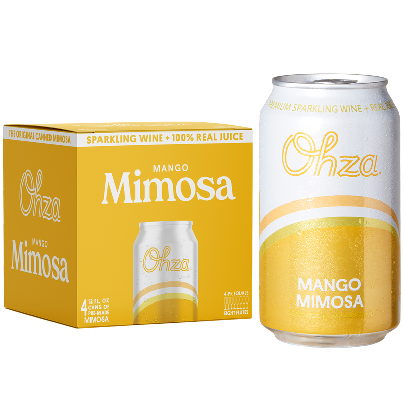 Ohza Mango Mimosa 4pk 12oz Can