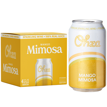 Ohza Mango Mimosa 4pk 12oz Can
