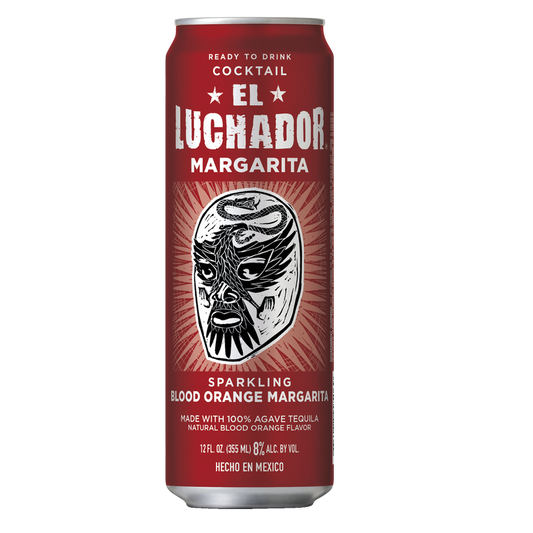 El Luchador Blood Orange Margarita 12oz