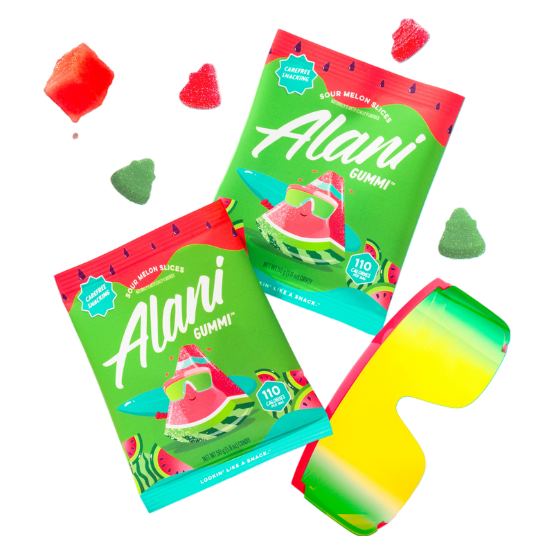 Alani Gummi Sour Watermelon Slices, 1.8oz