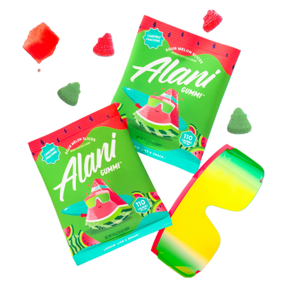 Alani Gummi Sour Watermelon Slices, 1.8oz