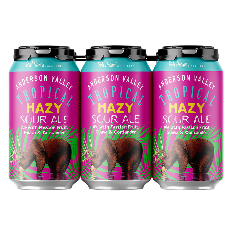 Anderson Valley Brewing Company Hazy Tropical Sour Ale 6pk 12oz Can 4.2% ABV