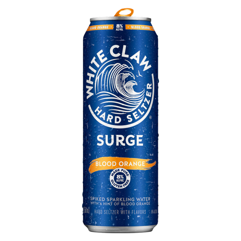 White Claw Hard Seltzer Surge Blood Orange Single 19.2oz Can 8% ABV