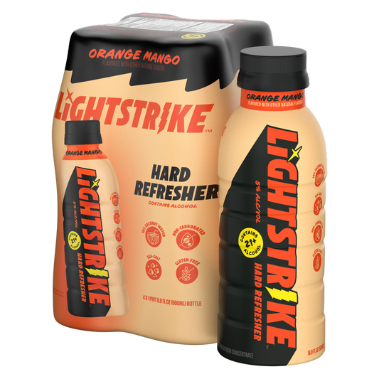 Lightstrike Orange Mango 4pk 16.9oz Bottle 5% ABV