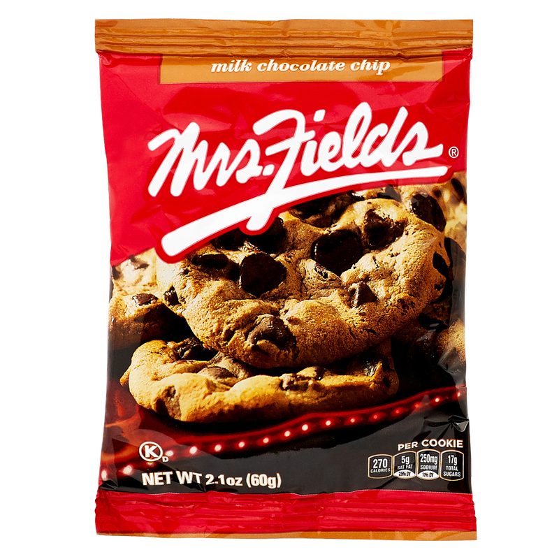 Mrs. Fields Milk Chocolate Chip Cookie 2.1oz