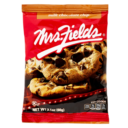 Mrs. Fields Milk Chocolate Chip Cookie 2.1oz