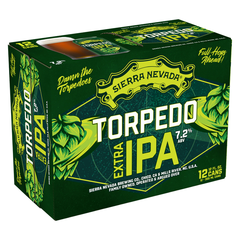 Sierra Nevada Torpedo Extra IPA 12pk 12oz Can 7.2% ABV