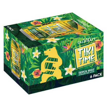 Calicraft Brewing Tiki Time Tropical Wheat 6pk 12oz Can