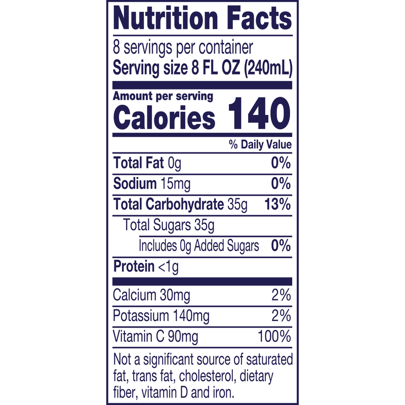 Welch's White Grape Juice 64oz Btl