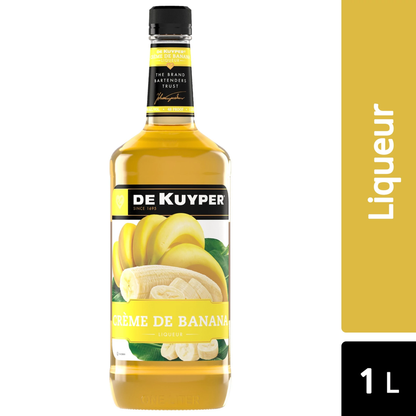 DeKuyper Creme de Banana 1L Bottle
