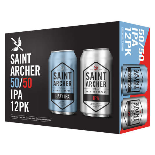Saint Archer Brewing 50/50 IPA Variety Pack 12pk 12oz Can