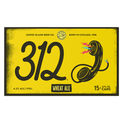 Goose Island 312 Urban Wheat Ale 15pk 12oz Can 4.2% ABV