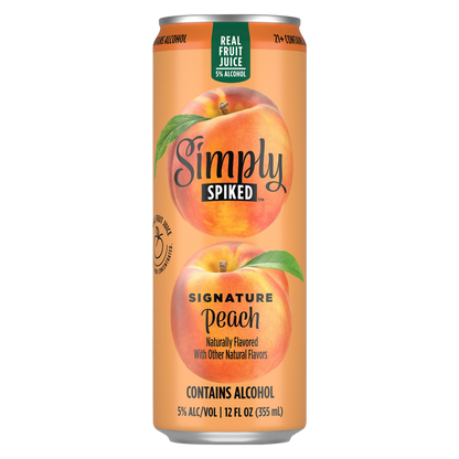 Simply Spiked Peach Variety Pack  12pk 12oz Can 5% ABV