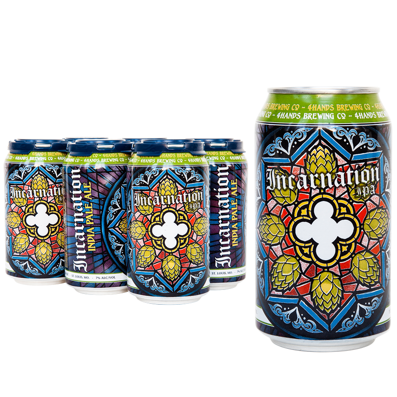 4 Hands Incarnation IPA 6pk 12oz Can 7.0% ABV