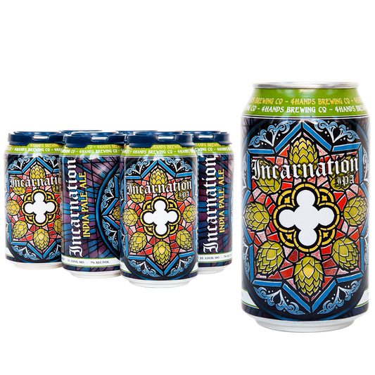 4 Hands Incarnation IPA 6pk 12oz Can 7.0% ABV