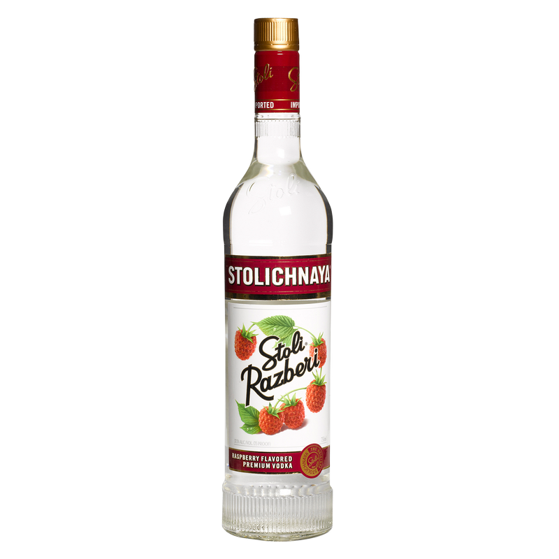 Stoli Vodka Razberi 750ml (70 Proof)