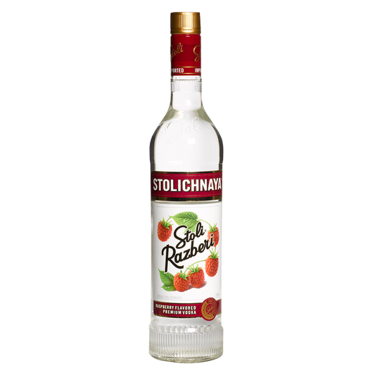 Stoli Vodka Razberi 750ml (70 Proof)
