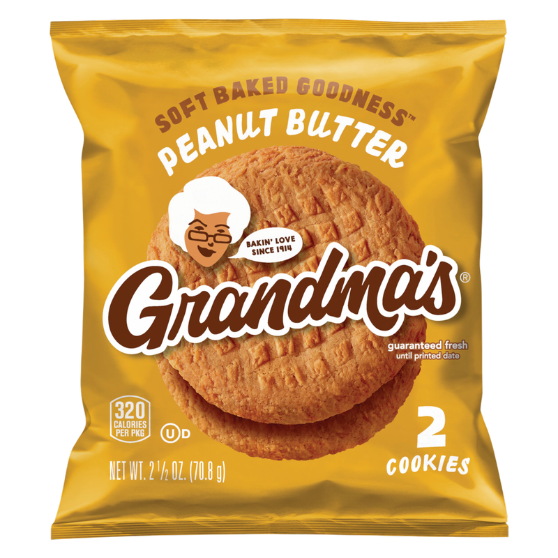 Grandma's Peanut Butter Cookies 2.5oz