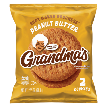 Grandma's Peanut Butter Cookies 2.5oz