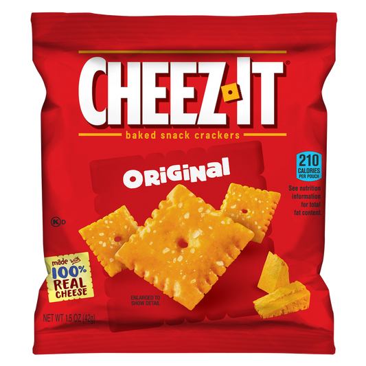Cheez-It Original Baked Snack Cheese Crackers 1.5oz Bag
