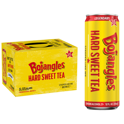 Bojangles Hard Sweet Tea 12pk 12oz Can 5% ABV