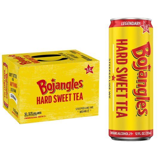 Bojangles Hard Sweet Tea 12pk 12oz Can 5% ABV