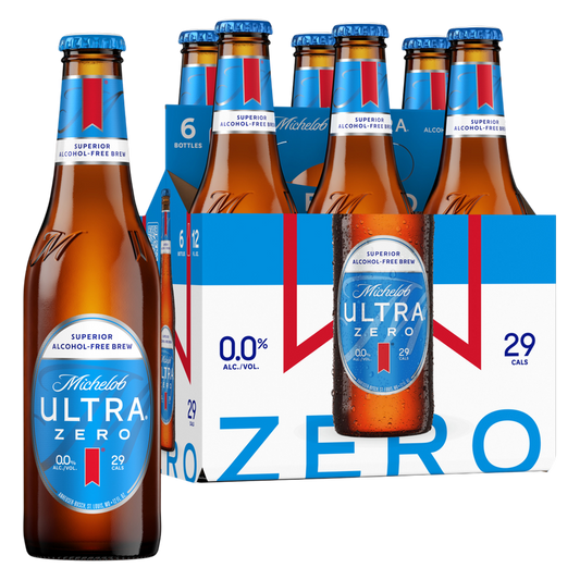 Micehlob Ultra Zero 6pk 12oz Bottle