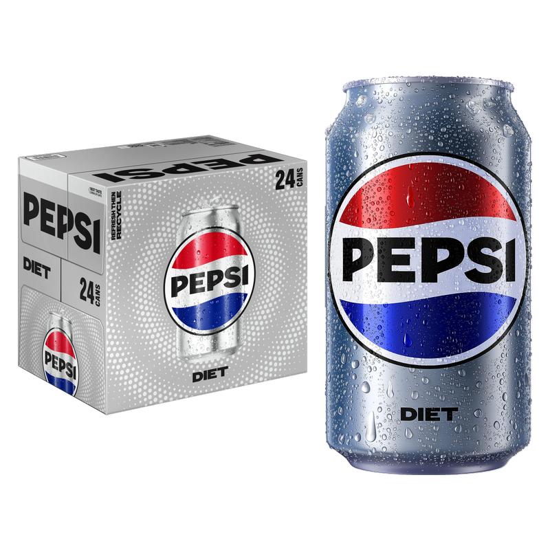 Diet Pepsi 24pk 12oz Can