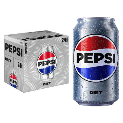 Diet Pepsi 24pk 12oz Can