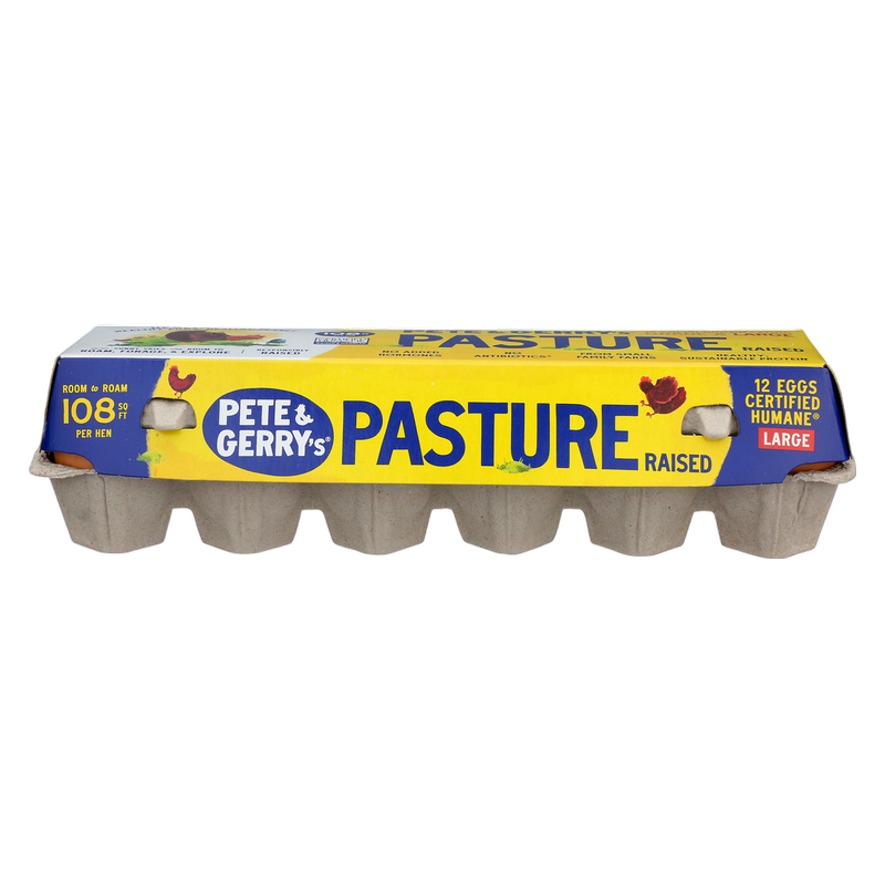 Pete & Gerry's Pasture-Raised Eggs - 12ct