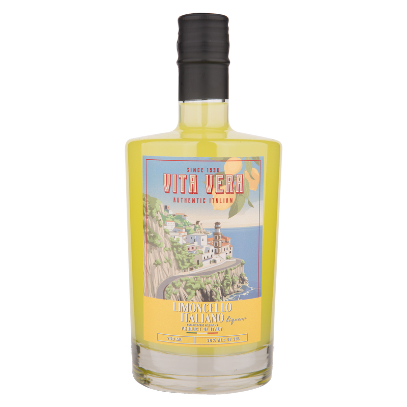 Vita Vera Limoncello Italiano Liqueur 750ml (60 Proof)