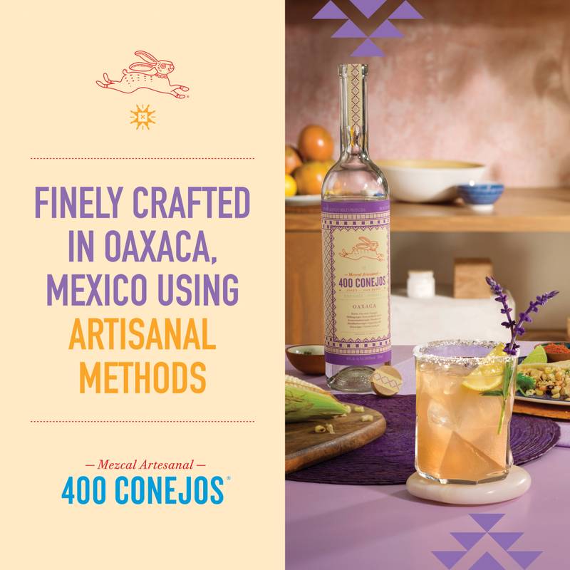 400 Conejos Tobala Mezcal Joven 750ml (80 Proof)