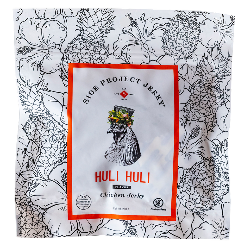 Side Project Huli Huli Chicken Flavor Chicken Jerky, 2 oz