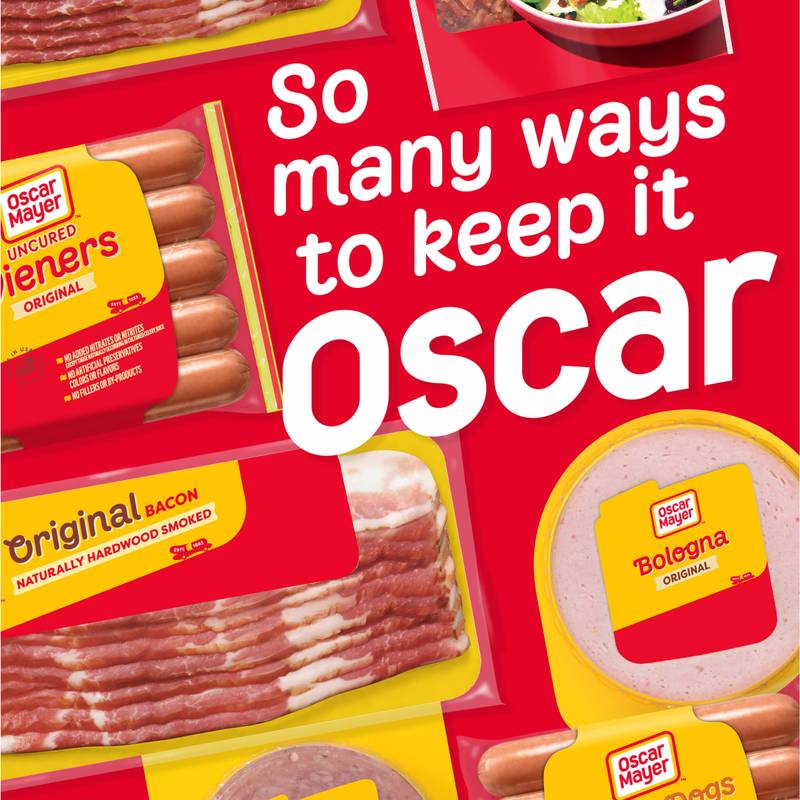 Oscar Mayer Naturally Hardwood Smoked Bacon -  8oz