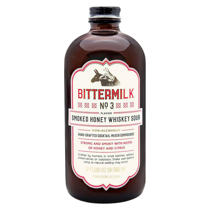 Bittermilk No 3 Smoked Honey Whiskey Sour 17oz