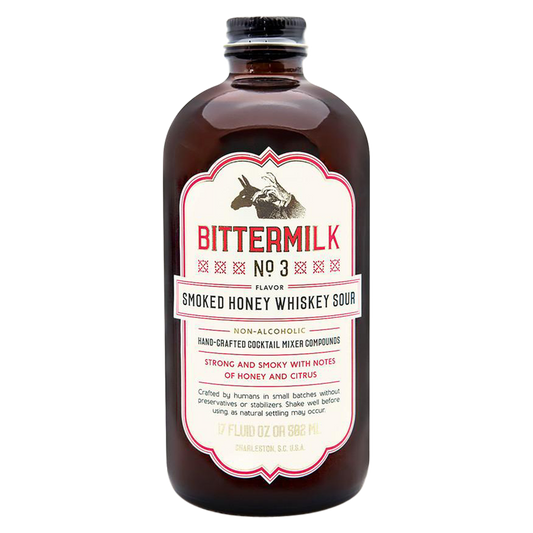 Bittermilk No 3 Smoked Honey Whiskey Sour 17oz