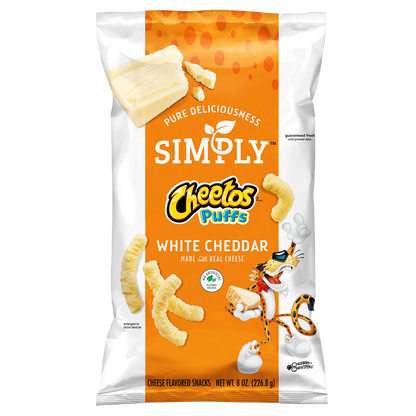 Simply Cheetos Puffs White Cheddar 8.5oz