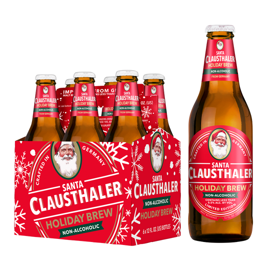 Clausthaler Santa Clausthaler Holiday Brew Non-Alcoholic 6pk 12oz Btl