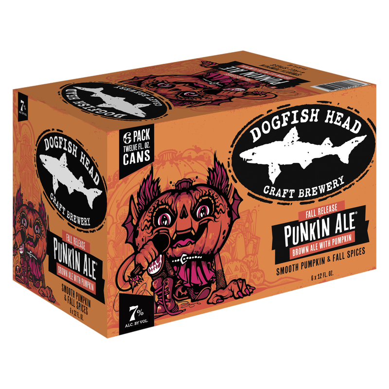 Dogfish Head Punkin Ale 6pk 12oz Can 7.0% ABV